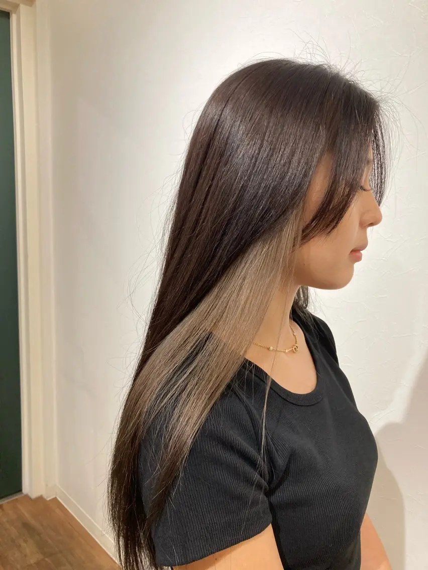 ロング カラー 艶髪/透明感カラー 城下竜二のヘアスタイル