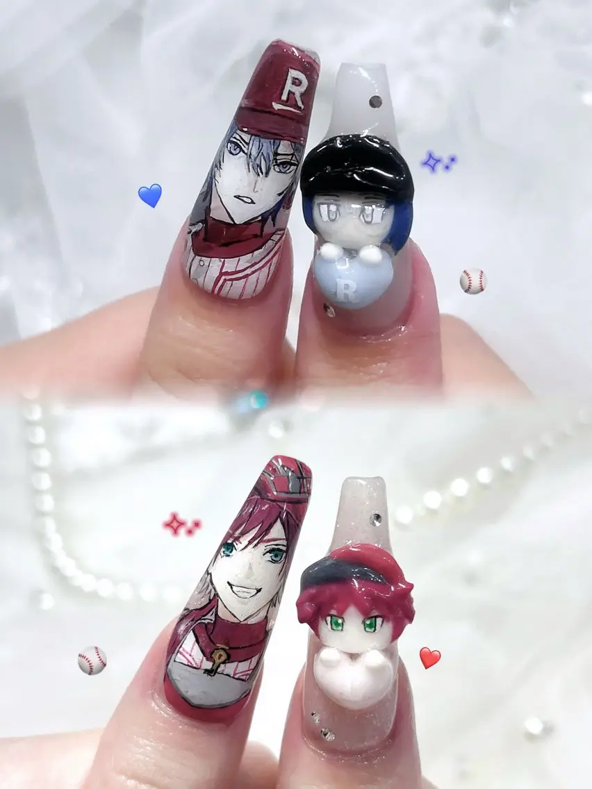 ネイル ハンドネイル ️🫧みつき/ 渋谷/痛ネイル️🫧のネイルデザイン