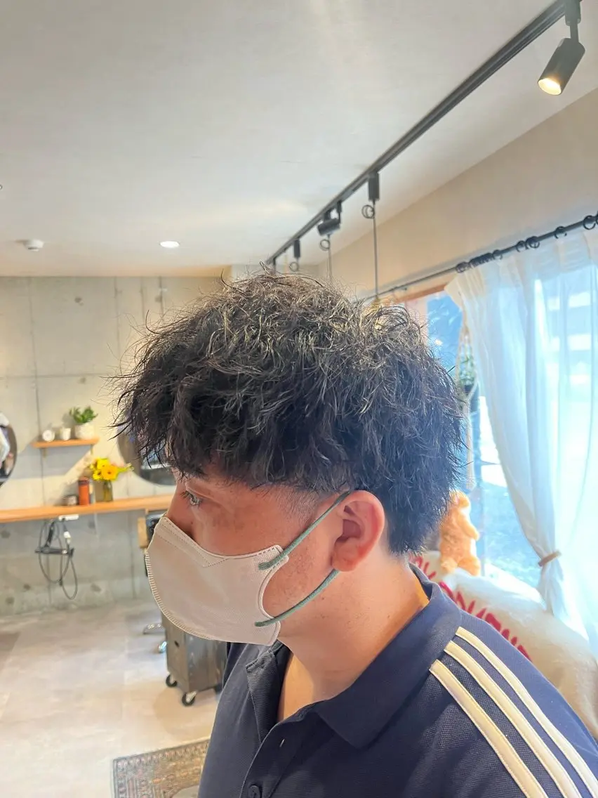 ショート パーマ メンズ メンズパーマ 🌀メンズパーマ🌀 🐏丸山祐宇🐏のヘアスタイル