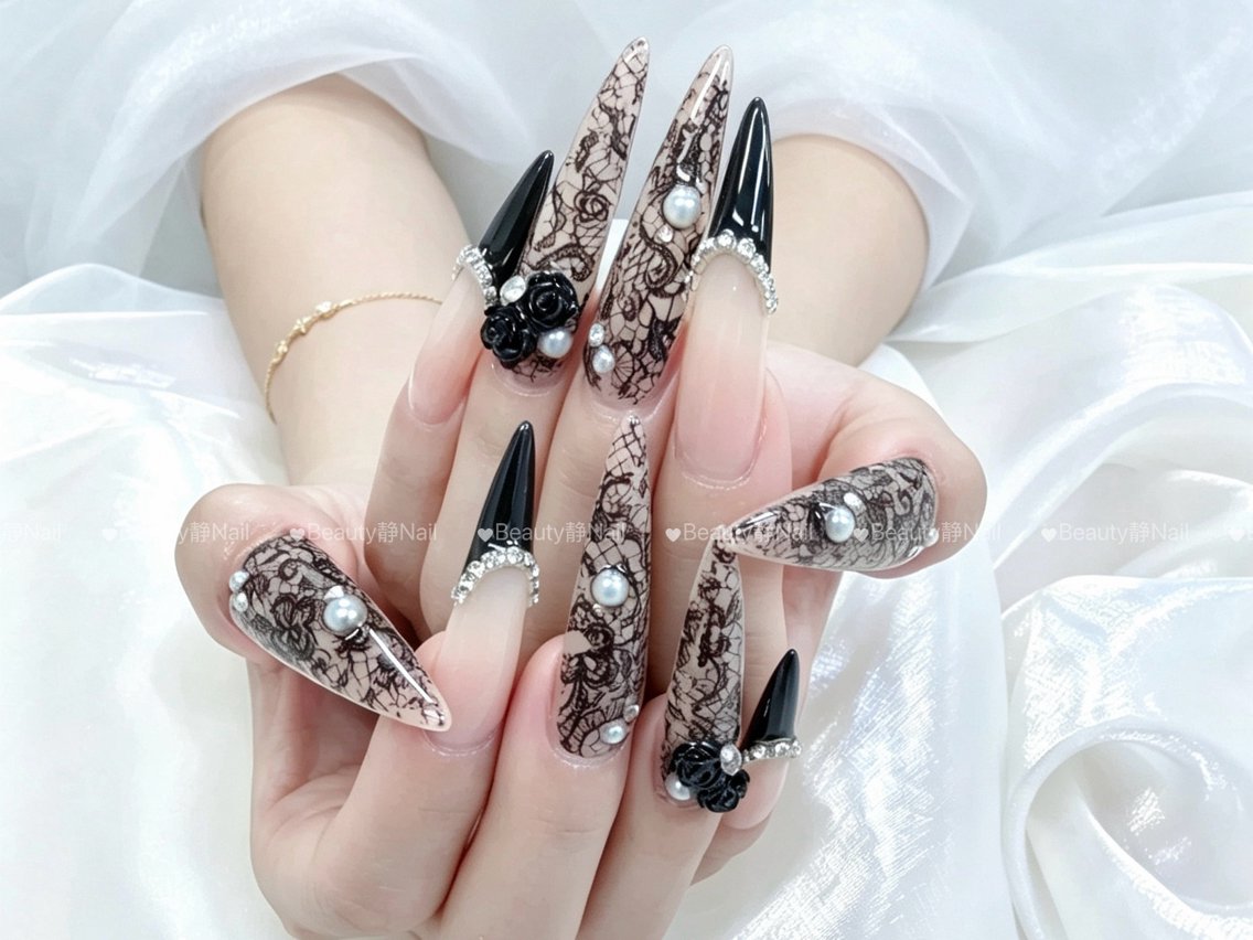 ネイル ロングネイル ハンドネイル Beauty静 nailのネイルデザイン
