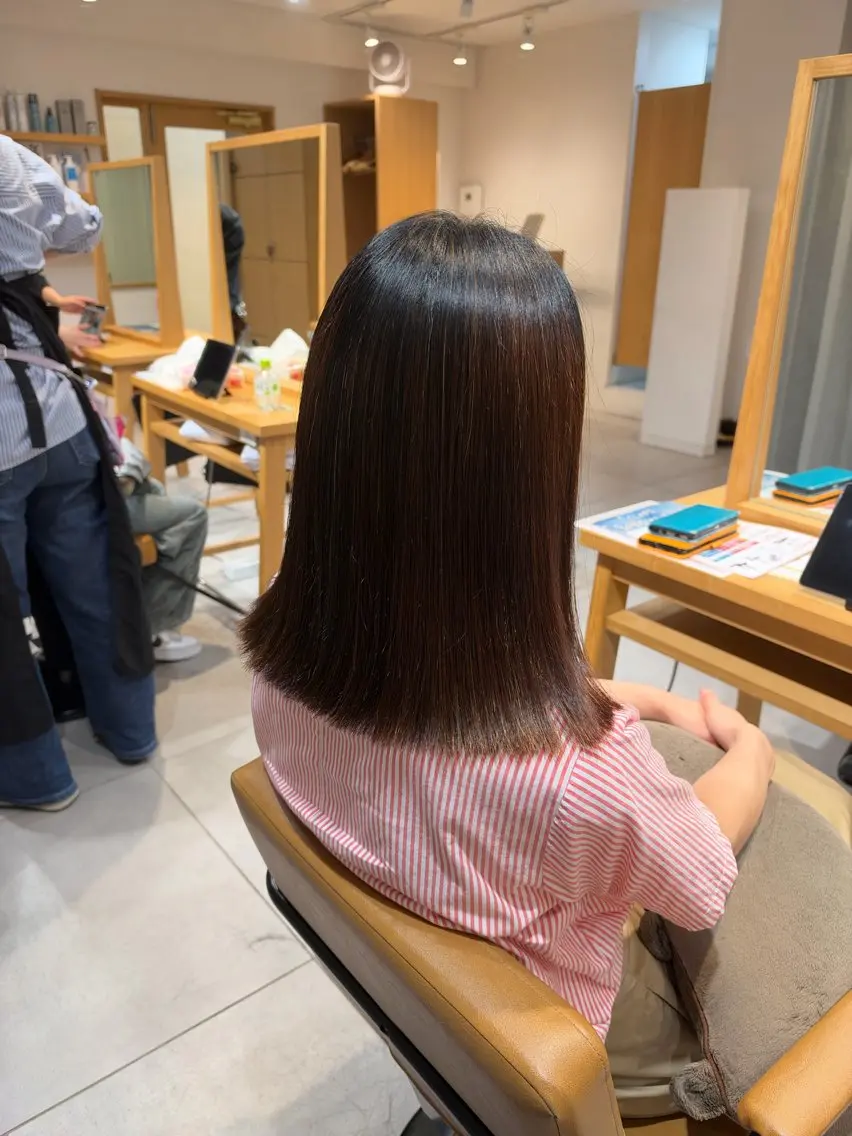 ミディアム fumika ☪︎⋆のヘアスタイル