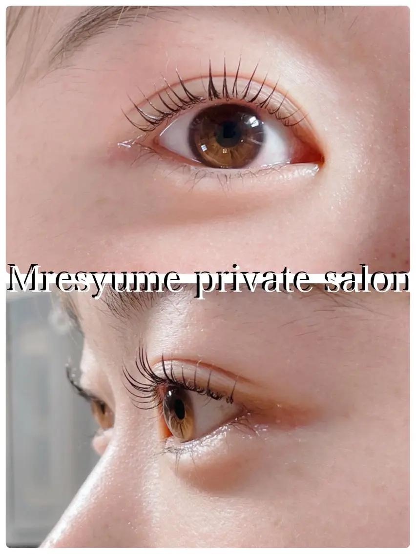 マツエク・マツパ マツパ Mresyume MAYUのマツエク・マツパデザイン
