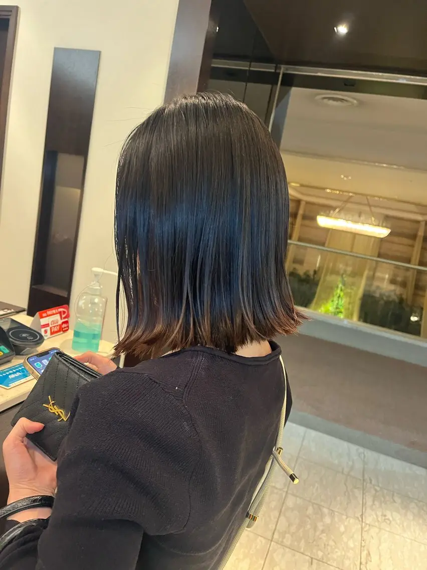 ミディアム トリートメント タナカ Tanakaのヘアスタイル