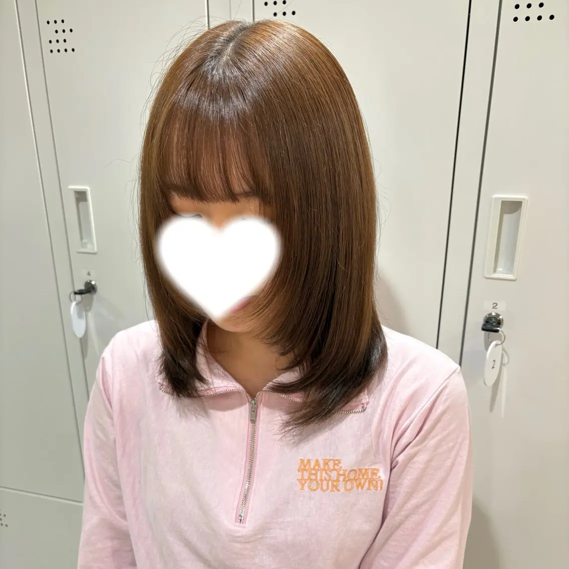 ミディアム カラー ブラウンカラー レイヤーカット 🎀 Saera 🎀のヘアスタイル