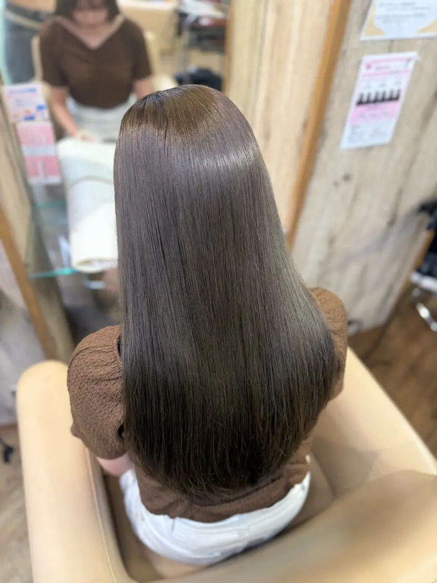 ロング カラー ヘアカラー 🩵KUREA🩵 /似合わせカットのヘアスタイル