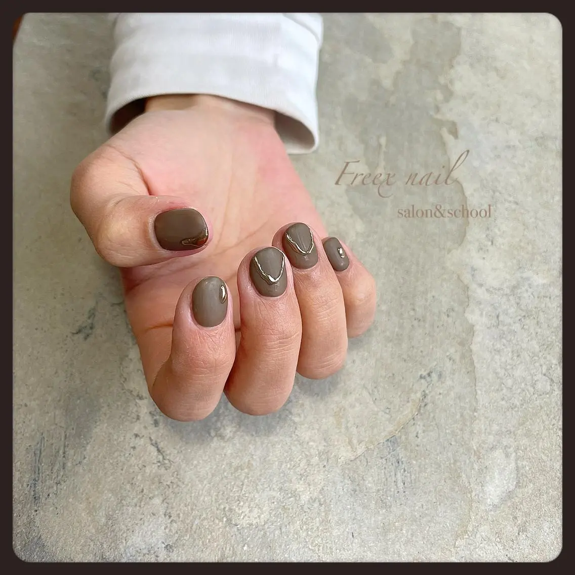 ネイル マットネイル ハンドネイル ハンドケア freex nail /ニュアンス/個性派のネイルデザイン