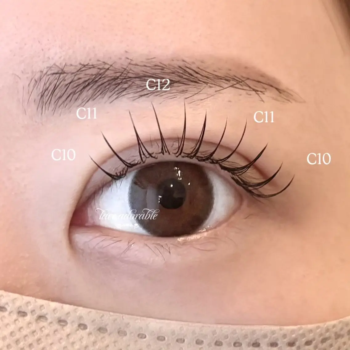 マツエク・マツパ レース アドラブル eyeのマツエク・マツパデザイン