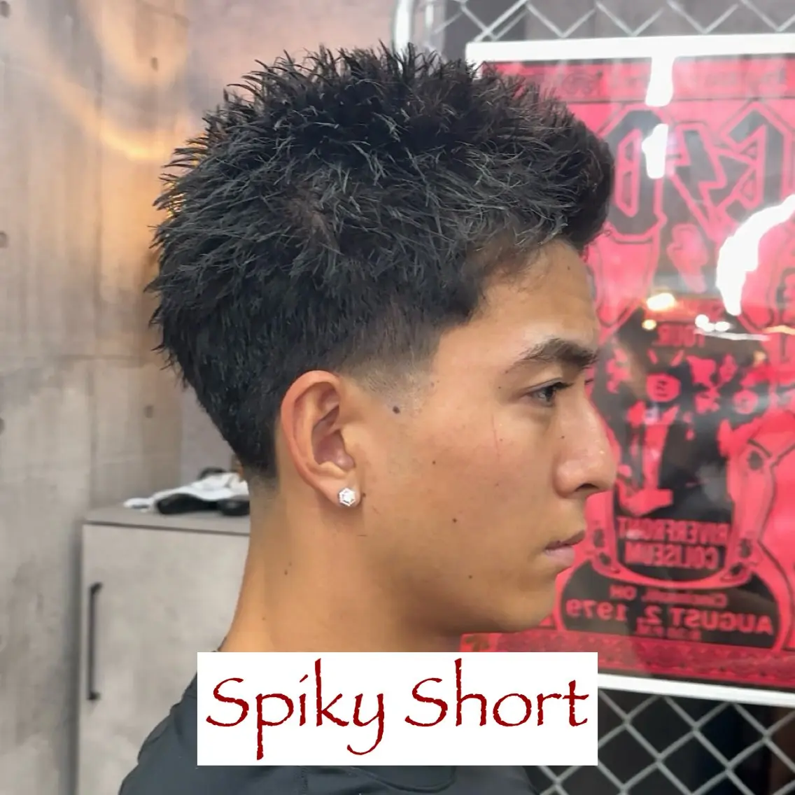 ショート メンズ メンズ専門🥸 漢カットパーマ　涼太のヘアスタイル