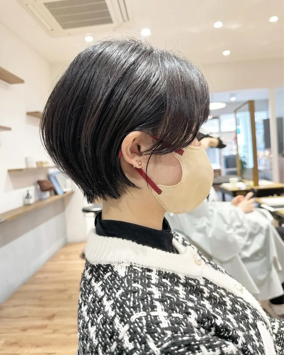 ショート カット ヘアカラー トリートメント 宮澤弘一/大宮/ 髪質改善/完全個室のヘアスタイル