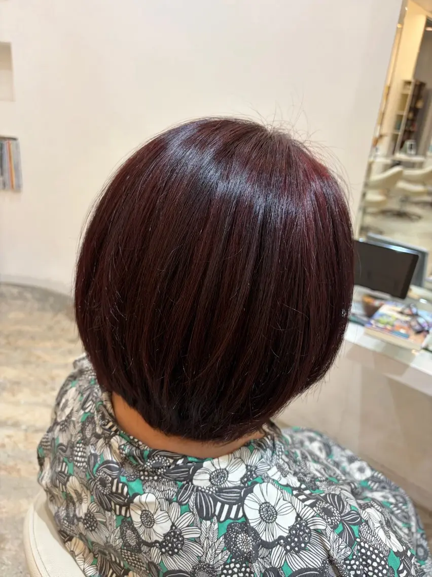 カラー ヘアカラー 高畑 佑菜のヘアスタイル