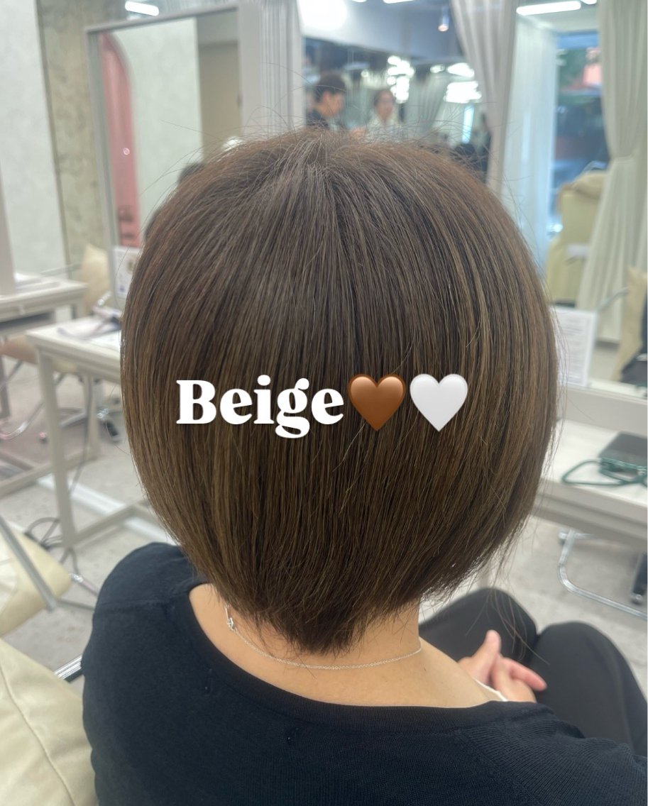 ショート カラー COCO reiのヘアスタイル