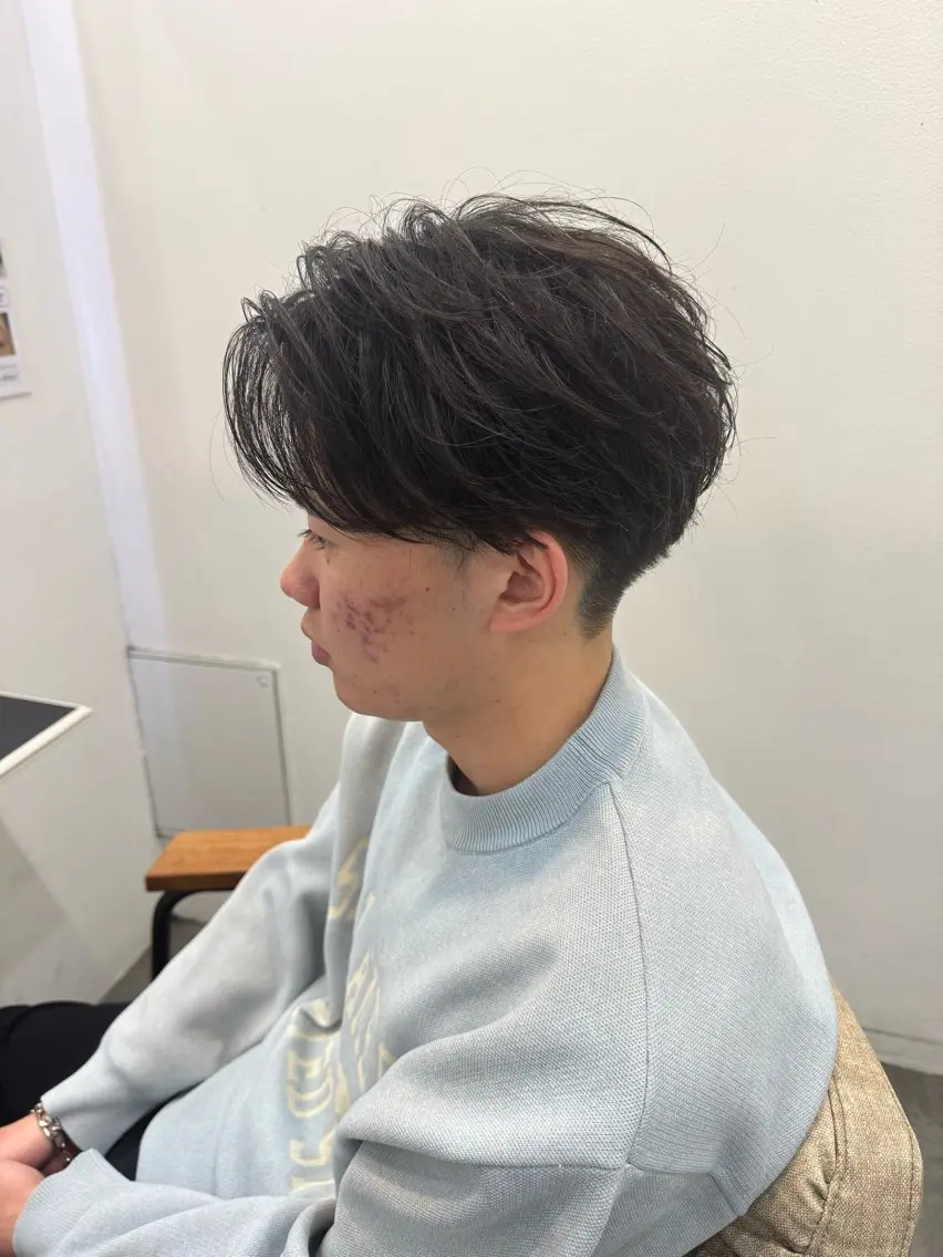 ショート ヘアアレンジ メンズ カット ヘアセット 🔥メンズ特化🔥 木村 祐太のヘアスタイル