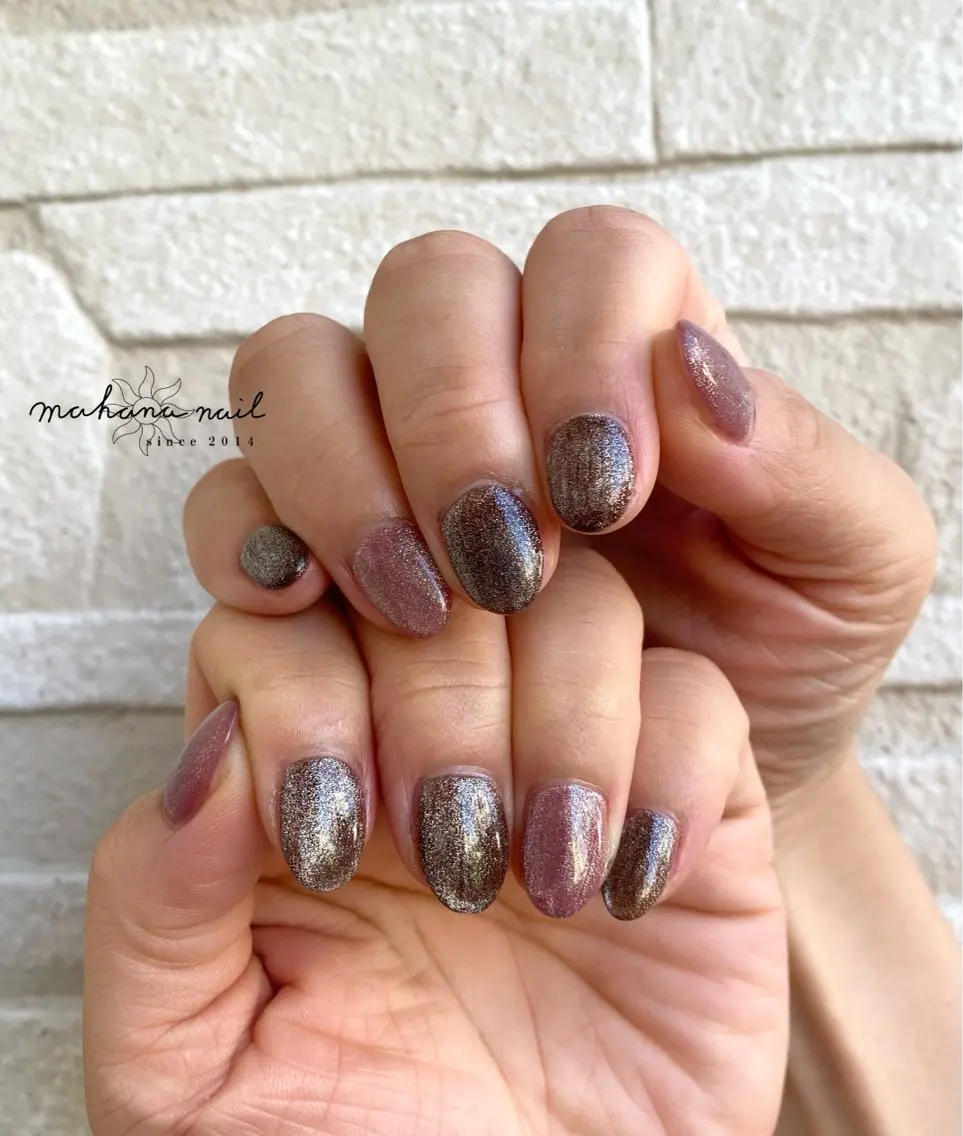 ネイル マグネットネイル mahana nailのネイルデザイン