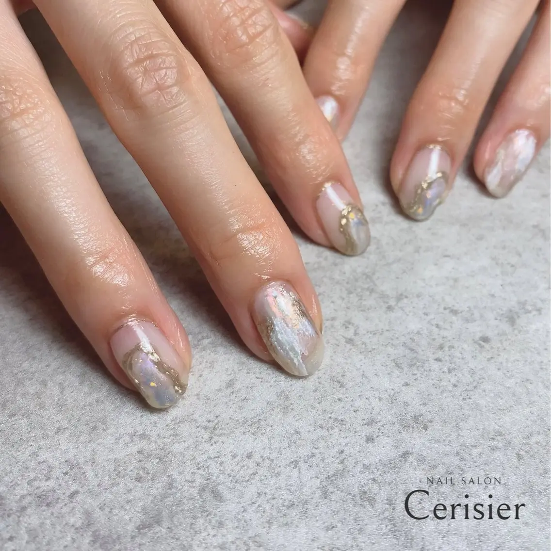 ネイル ハンドネイル フットネイル cerisier nailのネイルデザイン