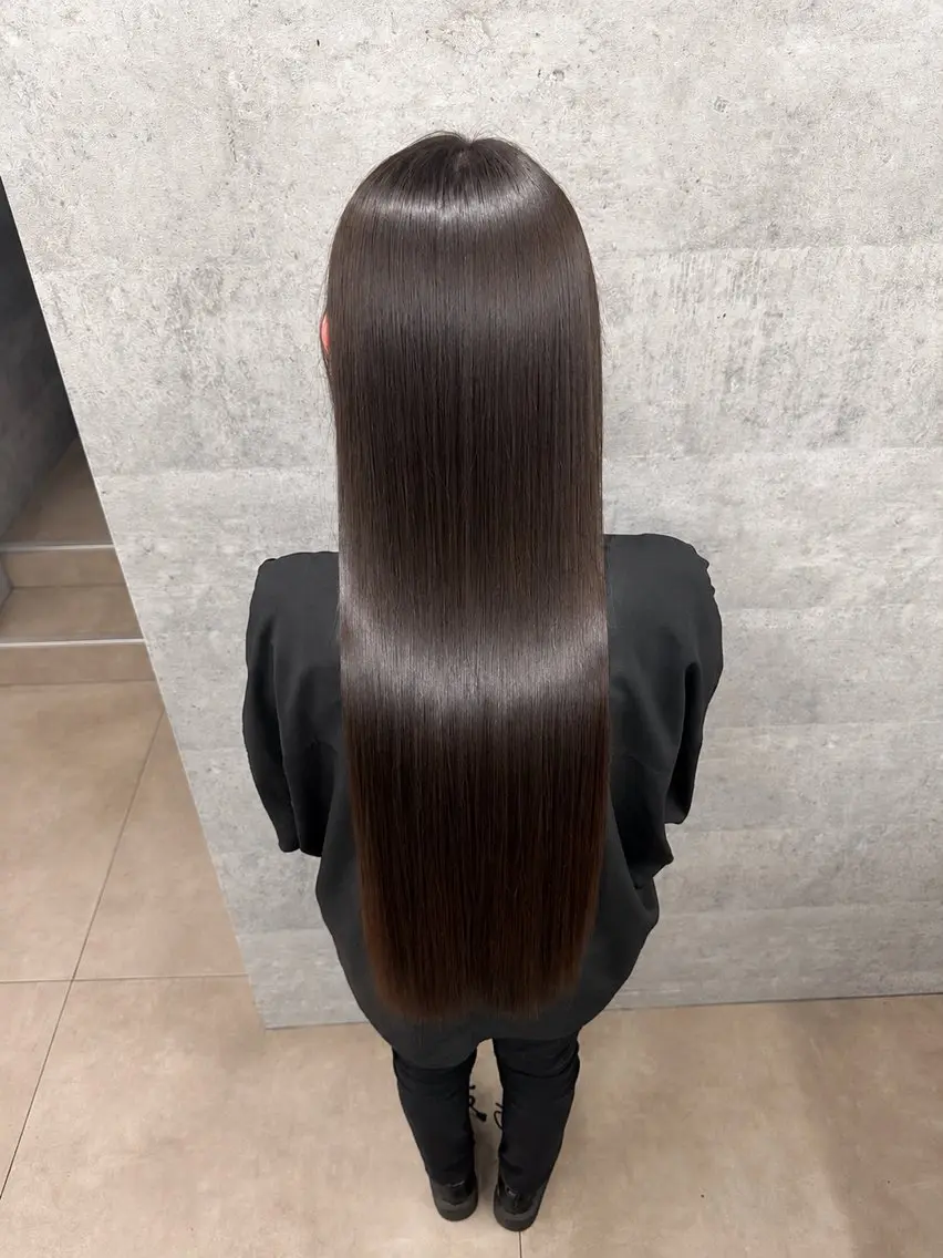 ロング くせ毛 トリートメント 縮毛矯正 トリートメント 🌈縮毛矯正特化 No.1 SORAのヘアスタイル