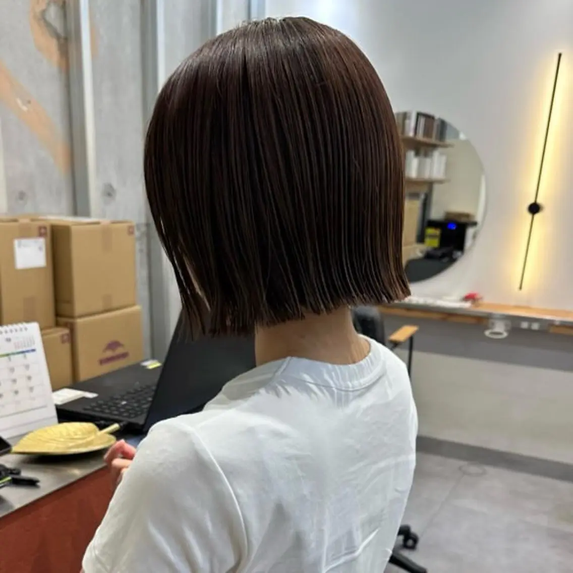 ショート yuka♡/暖色系/ ブリーチなしWカラーのヘアスタイル