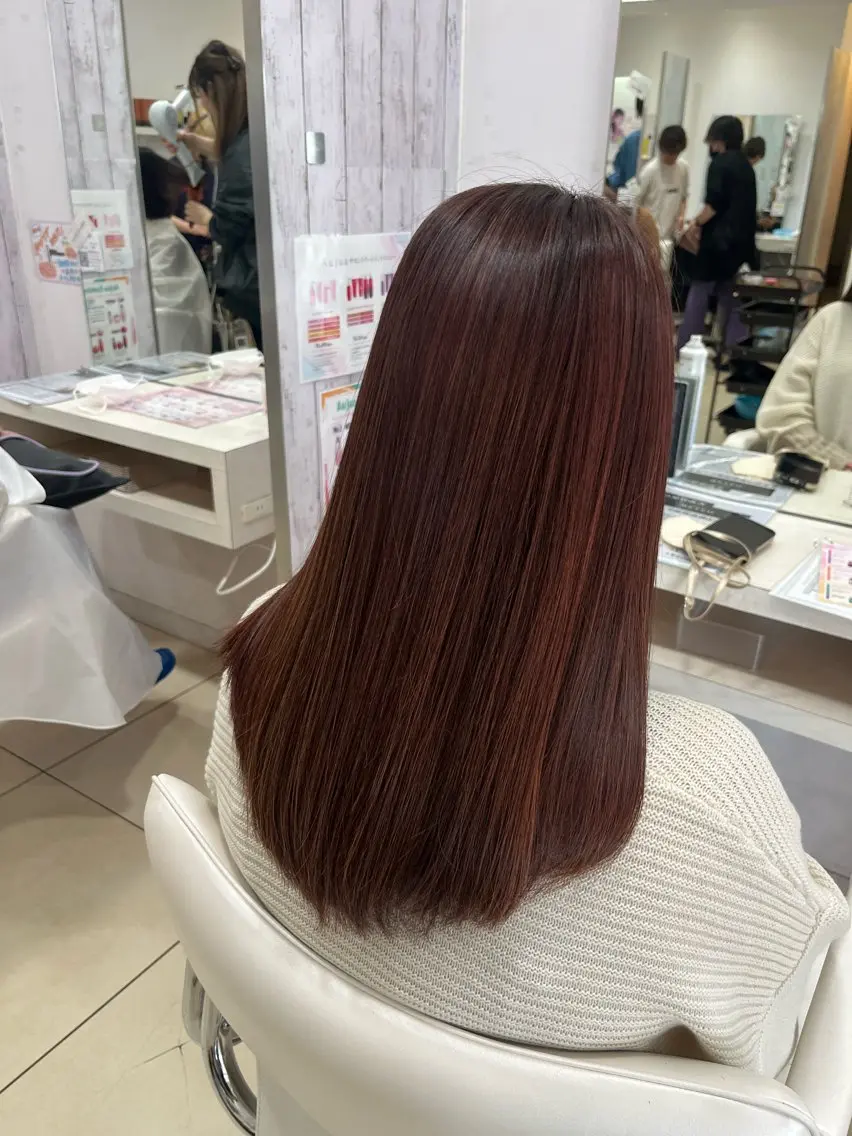 ロング カラー ハイライトカラー ハイライト カット ヘアカラー 🤎ベージュカラー/ 髪質改善/山岸🤎のヘアスタイル