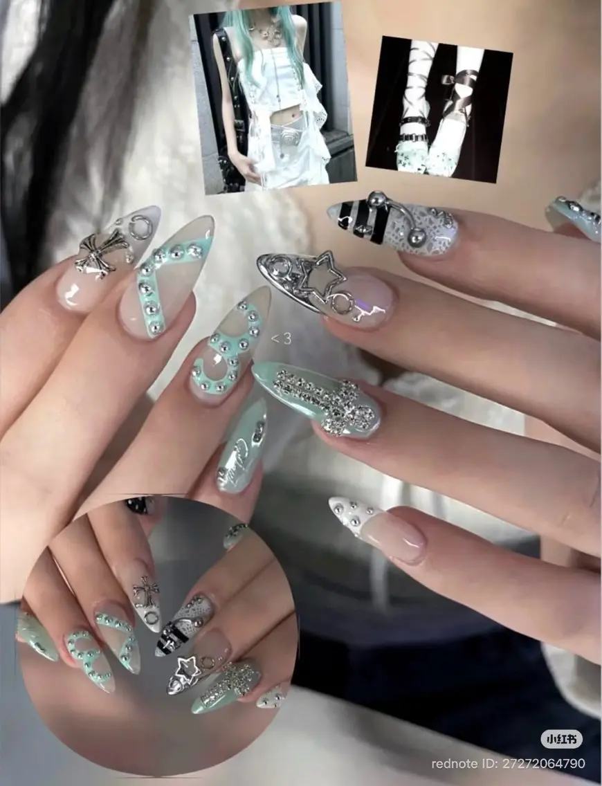 ネイル フットネイル フレンチネイル ジェルネイル マグネットネイル 持ち込み ハンドネイル Ribbonnail salonのネイルデザイン