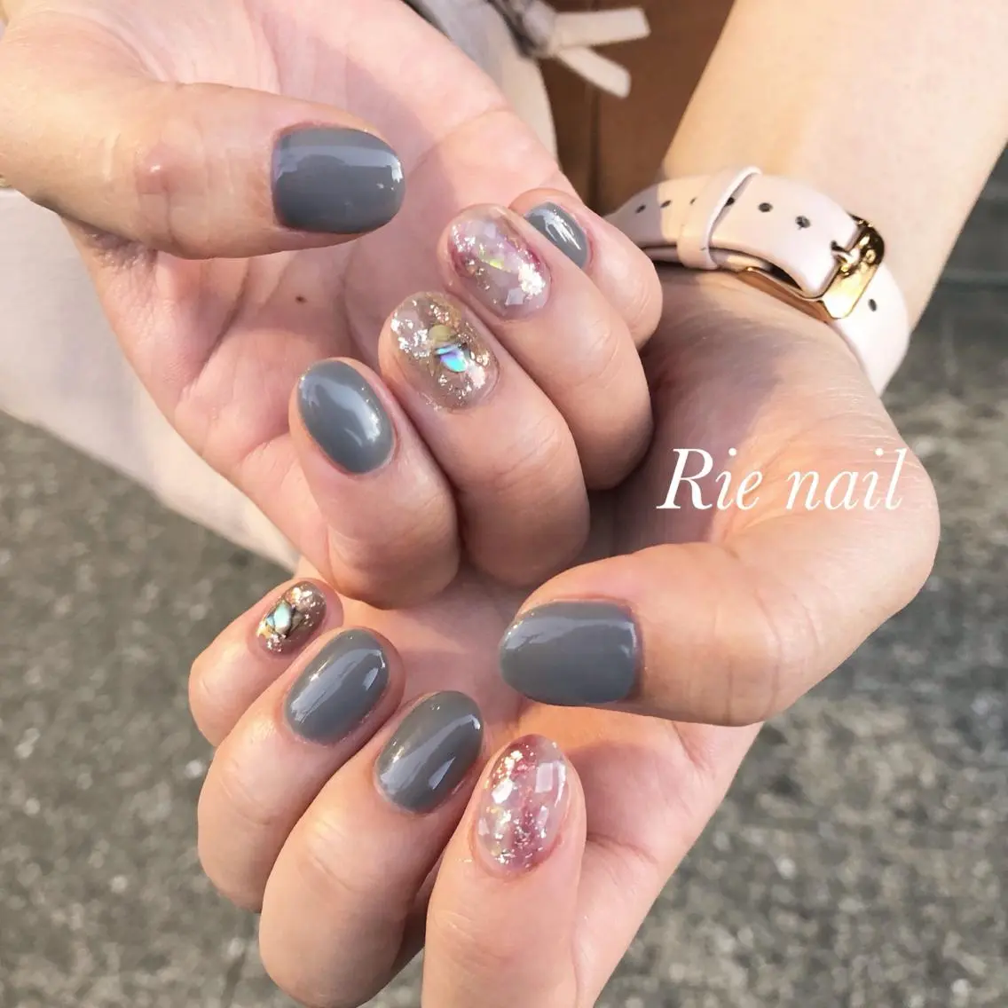 ネイル アートネイル ハンドネイル claire_ rie.のネイルデザイン