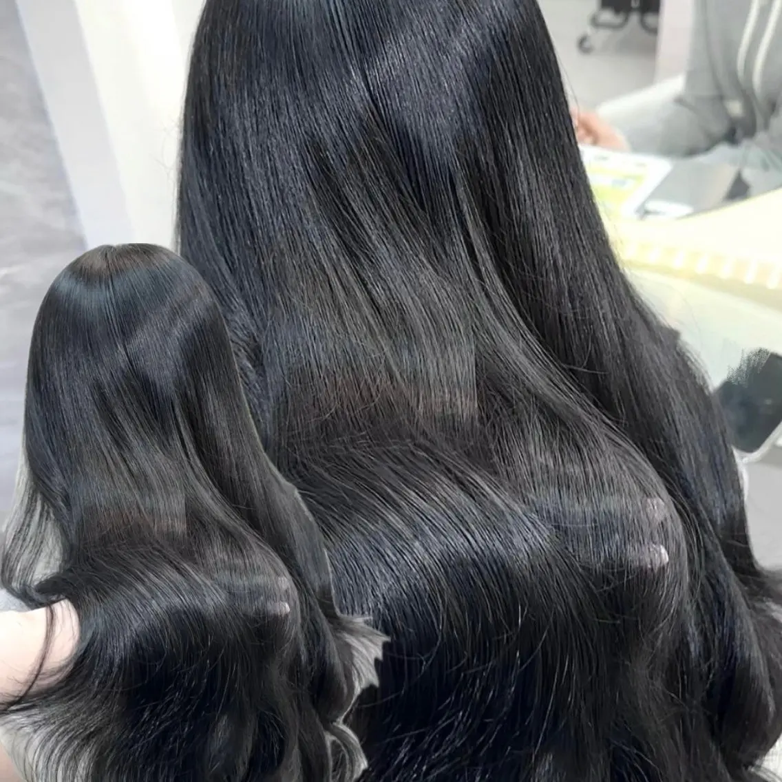 ロング カラー ヘアカラー トリートメント 🩶ワンカラー/池袋 /かのん🩶のヘアスタイル