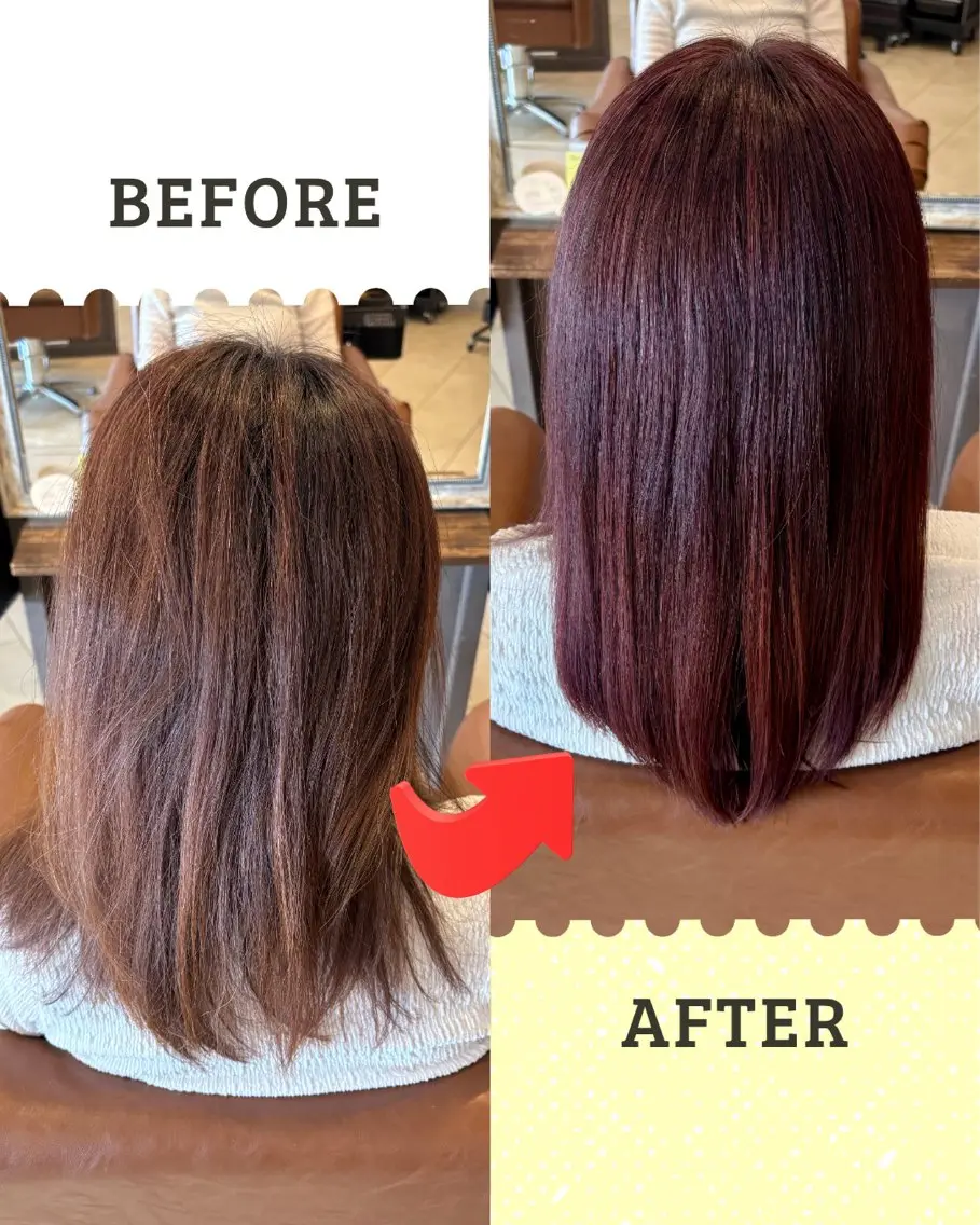カラー ピンクカラー ヘアカラー 沖本 あやののヘアスタイル