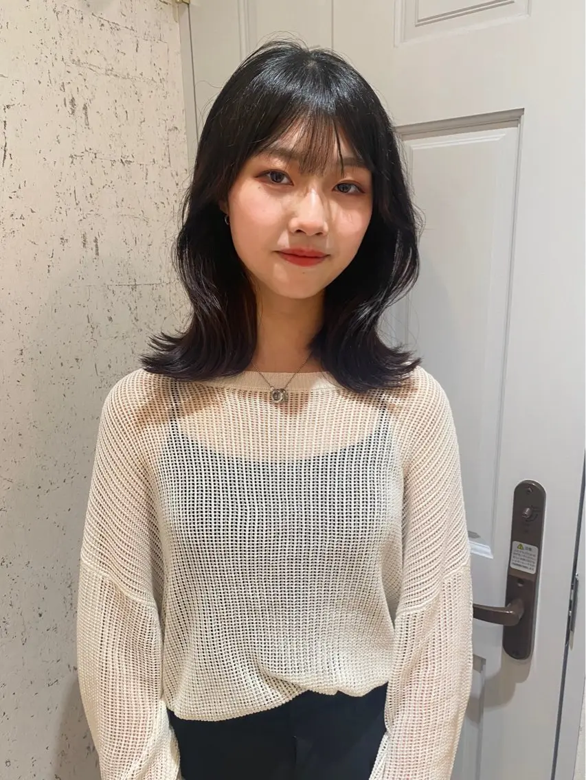 ミディアム カット トリートメント mai / linoah˚✧のヘアスタイル