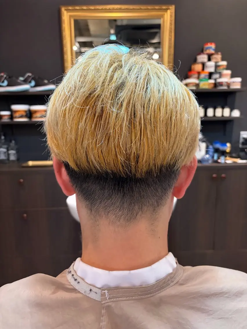 ショート メンズ ツーブロック 刈り上げ Nakada Chikaのヘアスタイル