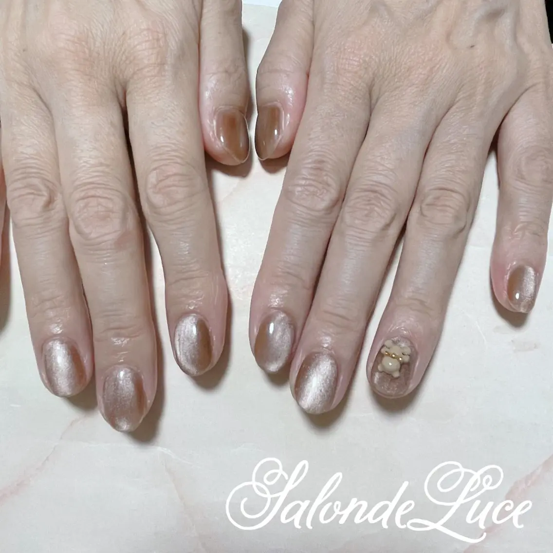 ネイル マグネットネイル Salon de Luceのネイルデザイン