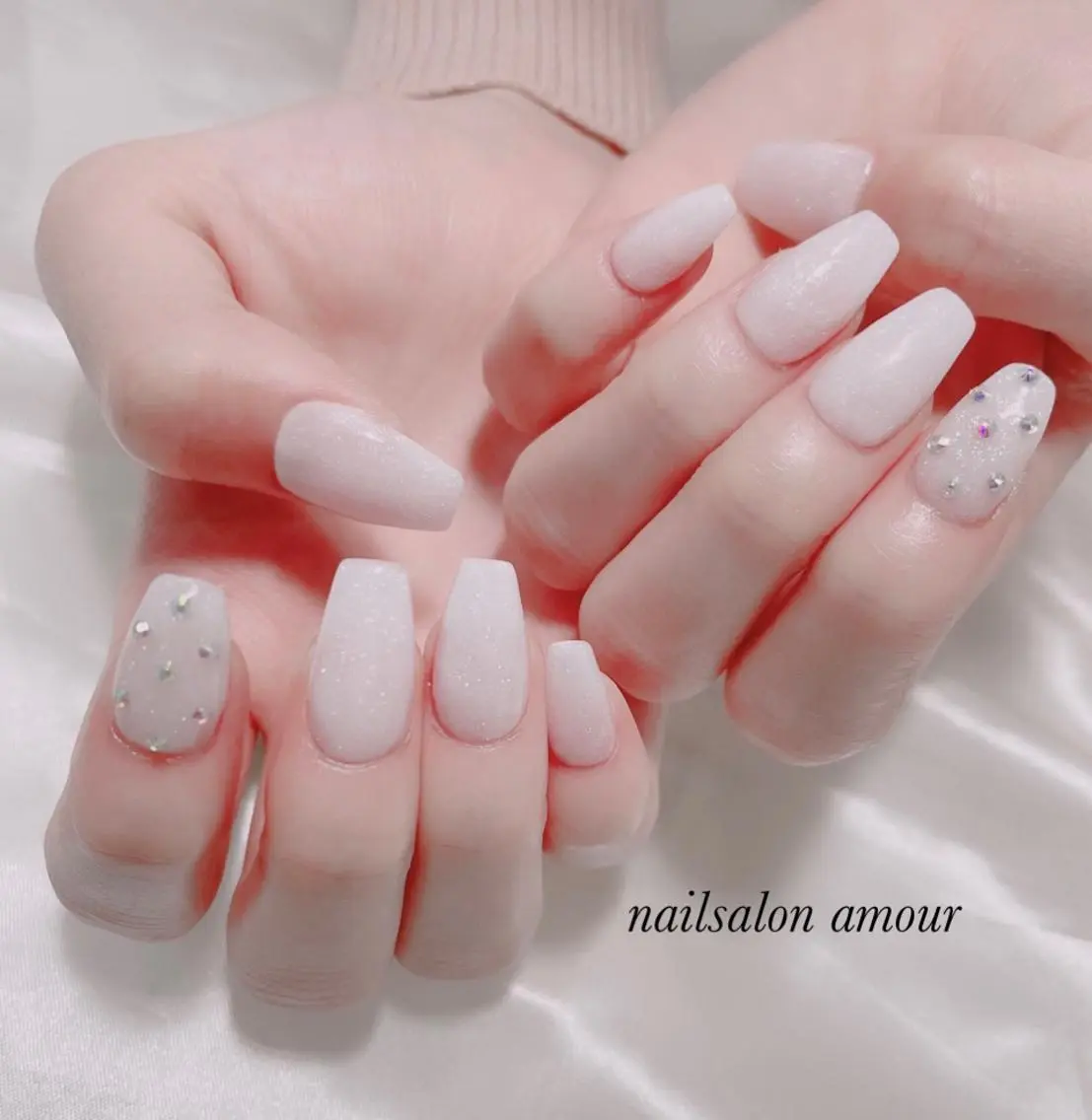 ネイル スカルプネイル nailsalon ♡amour♡のネイルデザイン