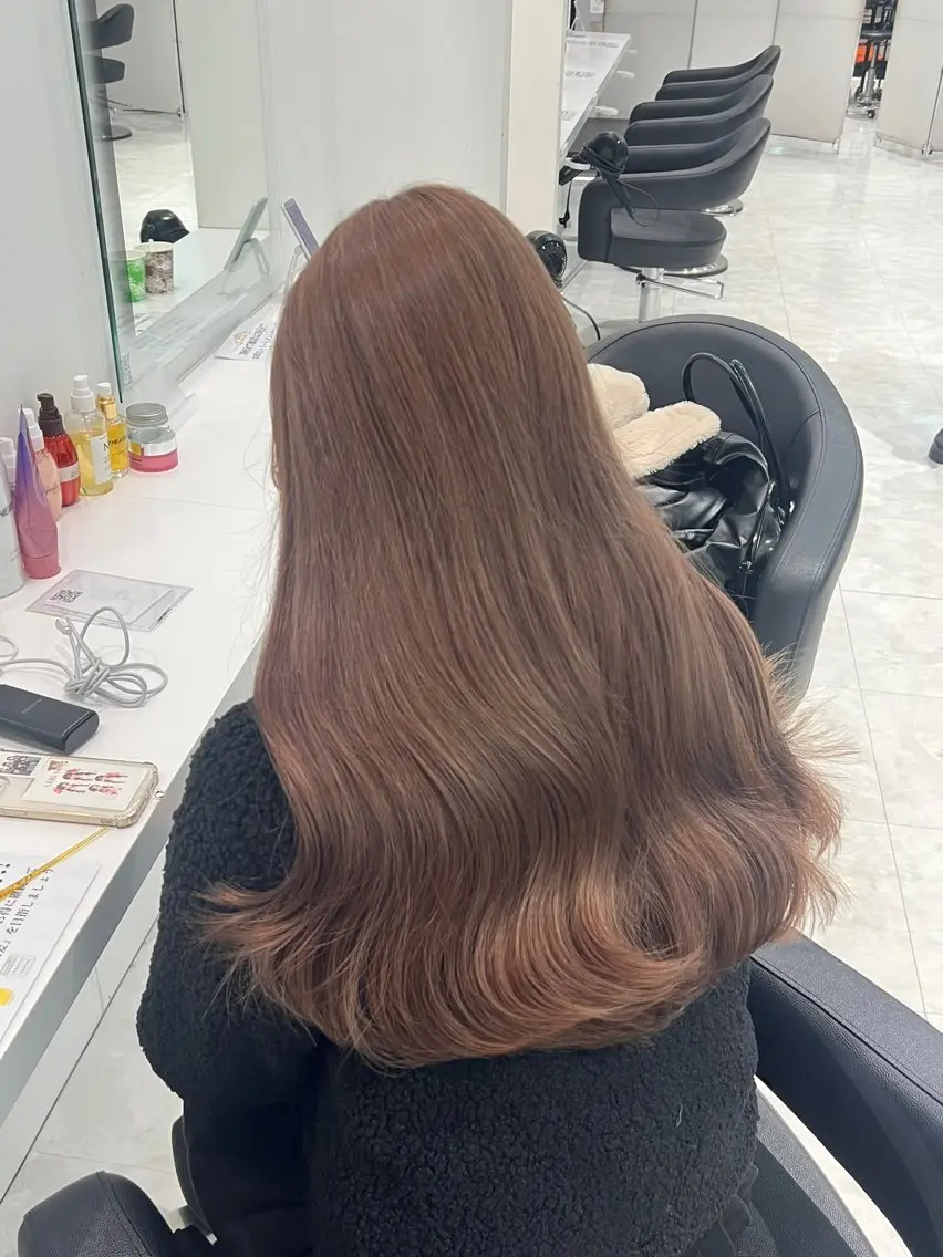 カラー ヘアカラー トリートメント 🩶透明感ダブル カラー🩶 maoのヘアスタイル