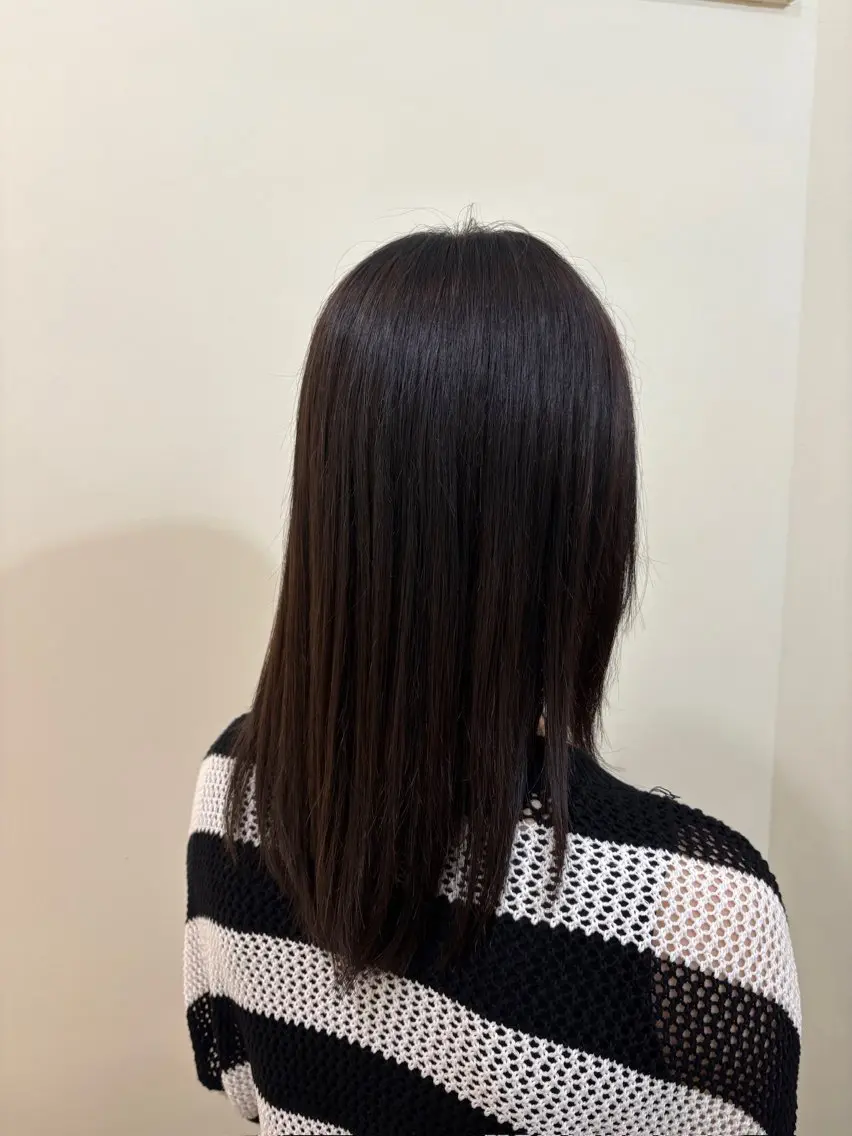 ミディアム カラー ブリーチ 🪐vision🪐 はなのヘアスタイル