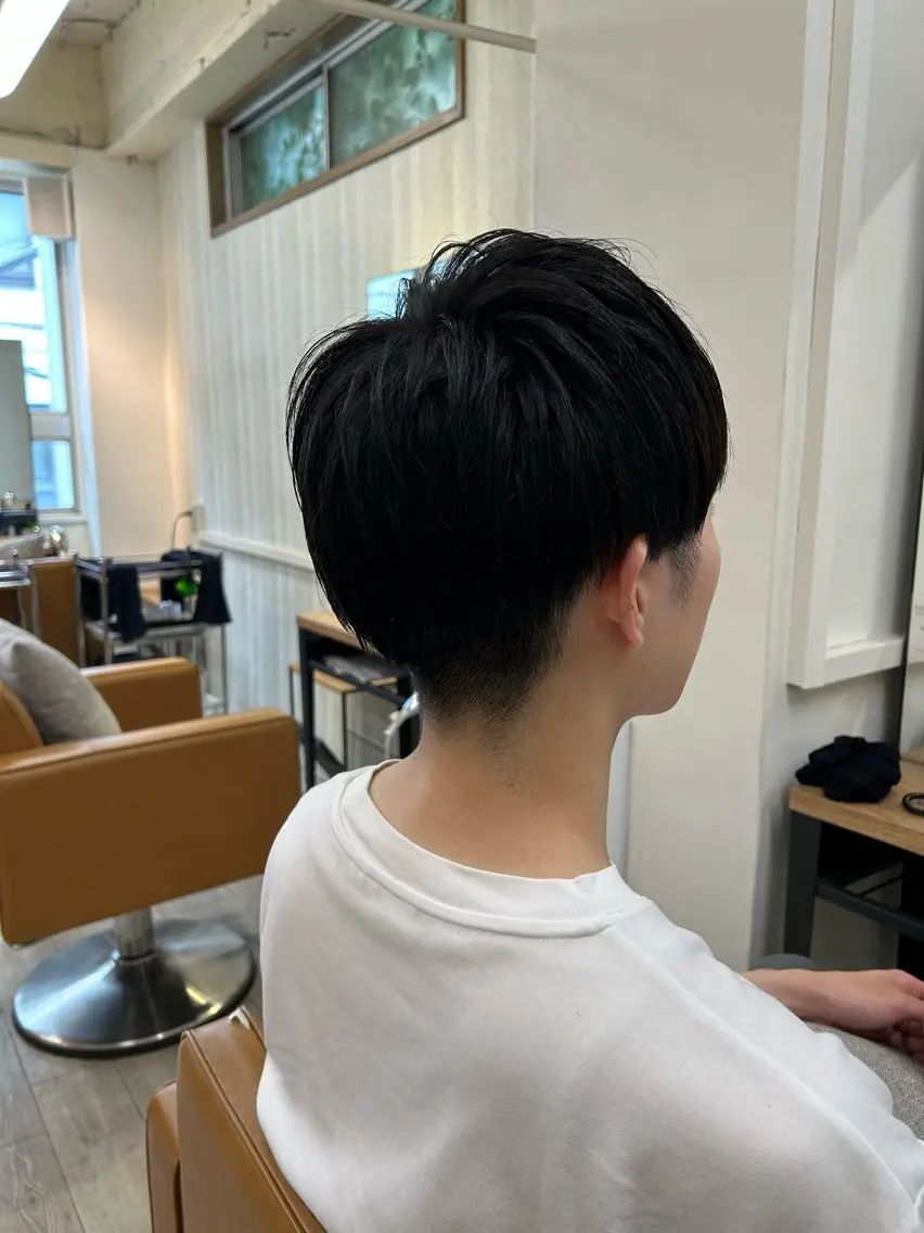 メンズ マッシュ 刈り上げ カット ⚜️メンズカット・パ ーマ/ひかる⚜️のヘアスタイル