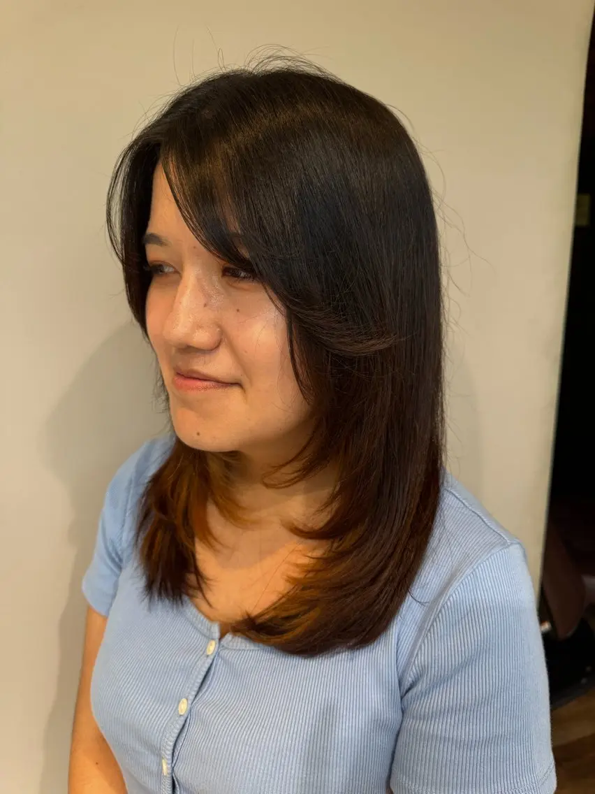 ロング 小林 咲璃のヘアスタイル