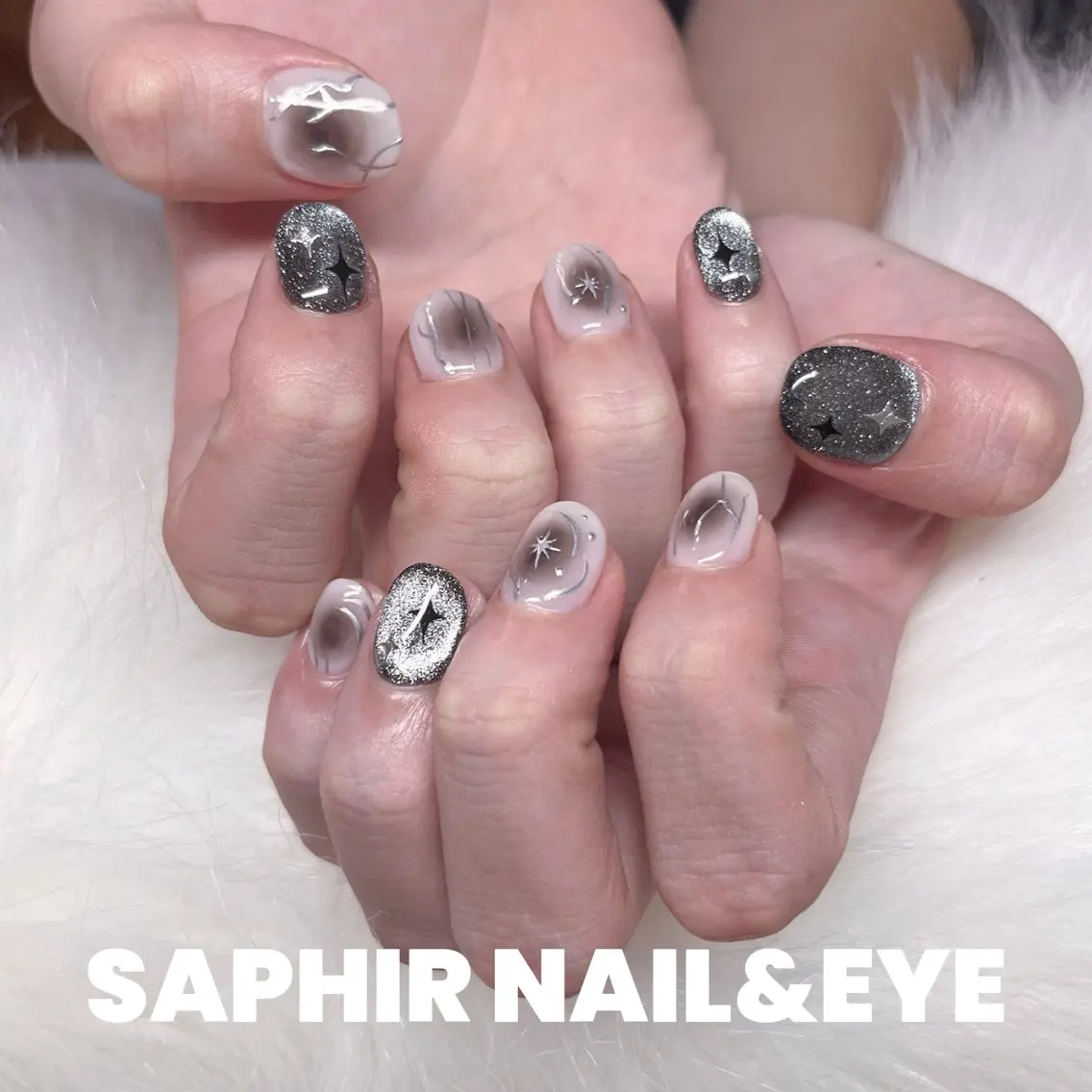 ネイル メンズネイル SAPHIR SATSUKIのネイルデザイン