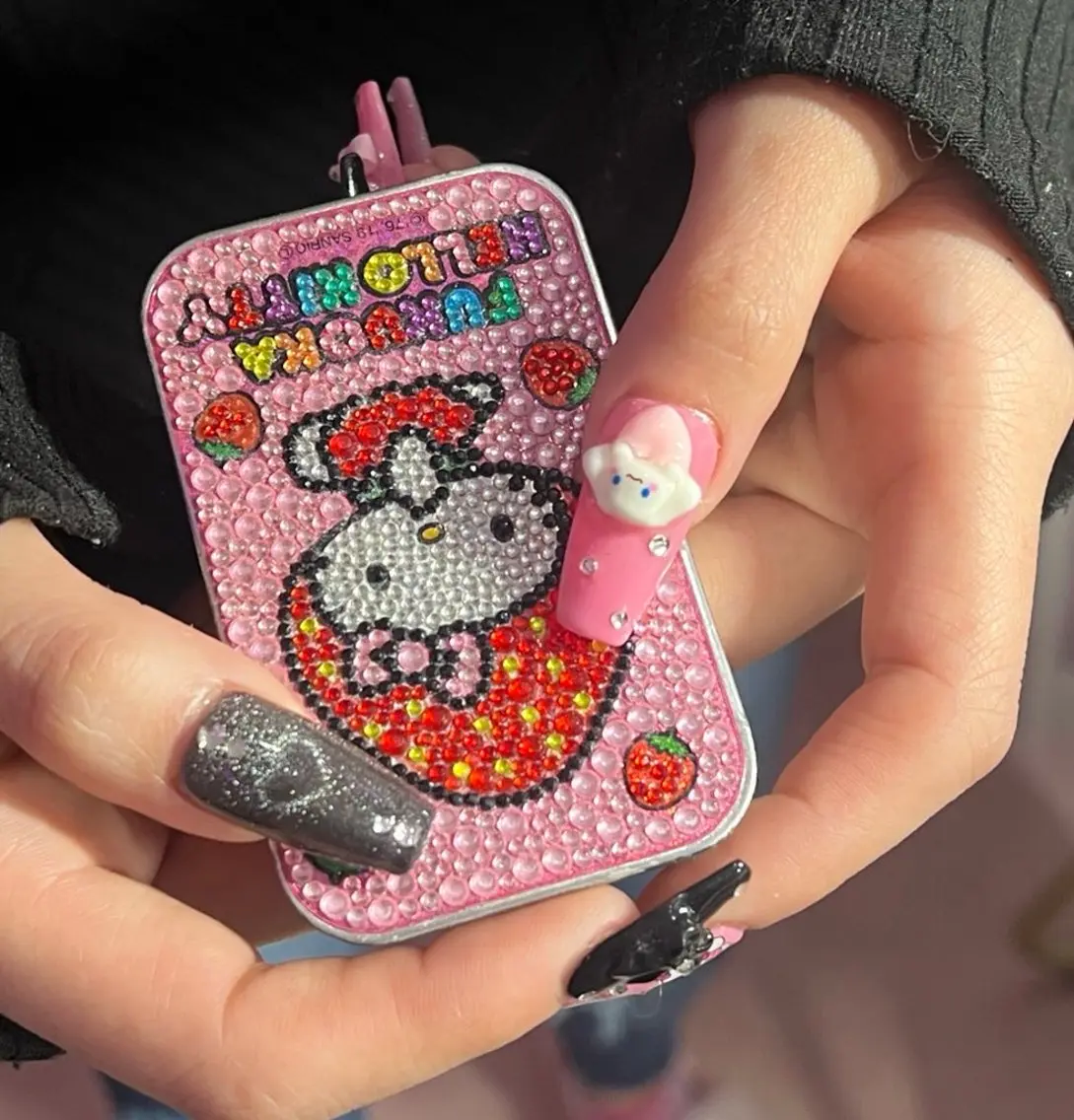 ネイル ハート マグネットネイル LeaLea nails.のネイルデザイン