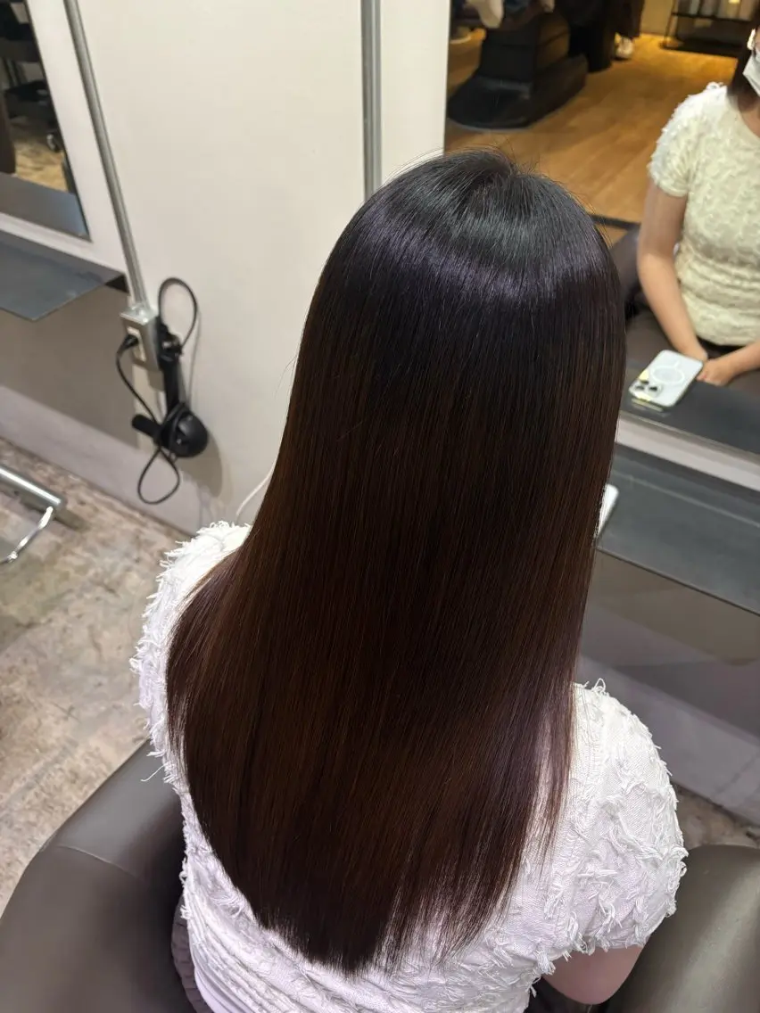 ロング maeda nonohaのヘアスタイル