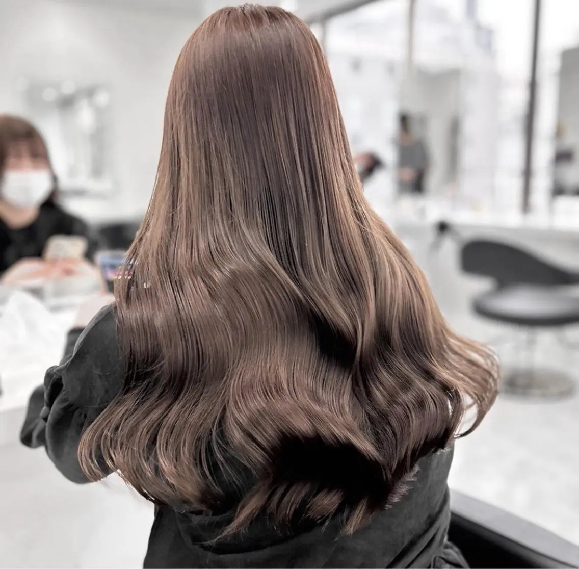 ロング ヘアカラー トリートメント ヘッドスパ ヘアセット layer/諒伍 /赤み消し/天神のヘアスタイル