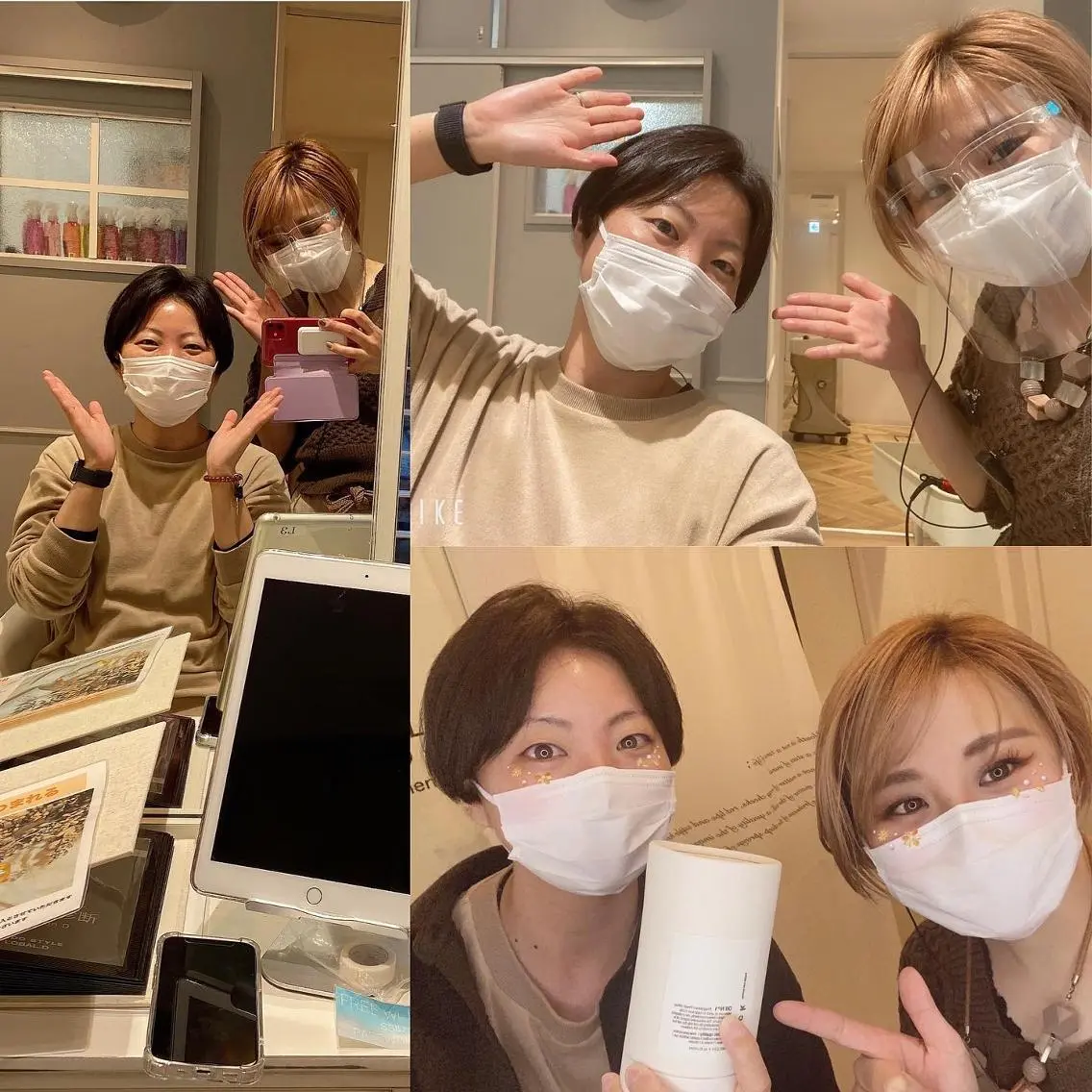 ショート カラー メンズ キッズ ショートボブ メンズショート ボブ ショートヘア ✂︎ショート、ボブ、 レイヤー🩵YUMIのヘアスタイル