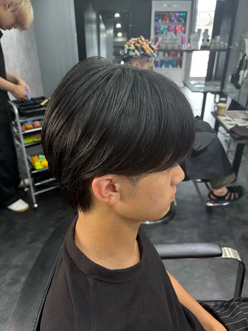 メンズ マッシュ シースルーマッシュ カット 🔥メンズパーマ特化 高橋晴🔥のヘアスタイル