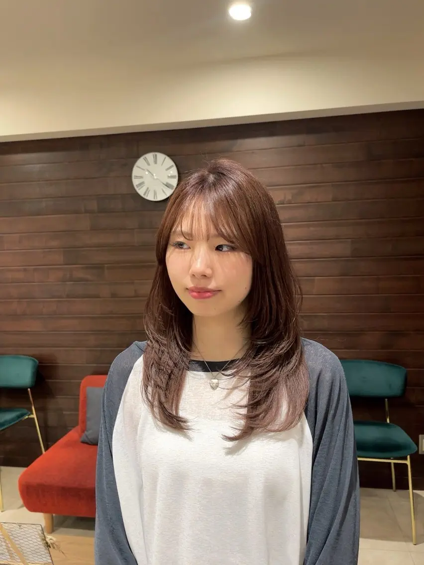 ロング レイヤーカット takagi hitomiのヘアスタイル