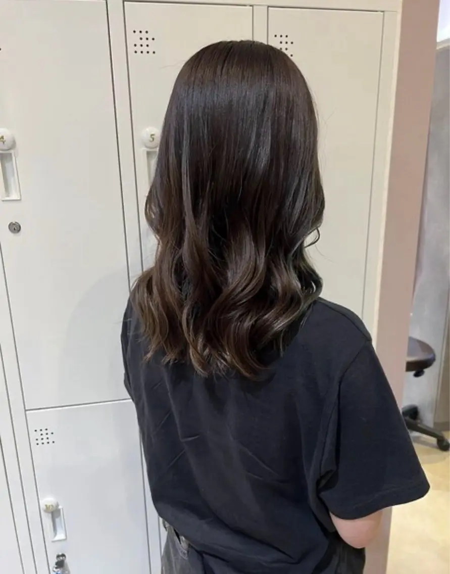 カラー 梶 瑞希のヘアスタイル