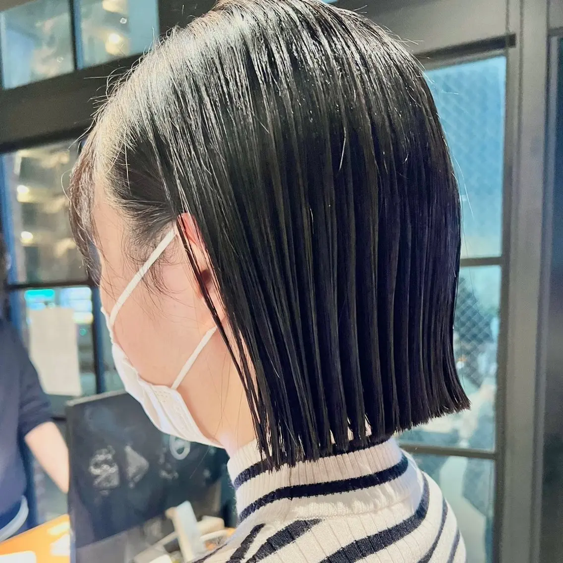 ミディアム 武山 侑奈のヘアスタイル