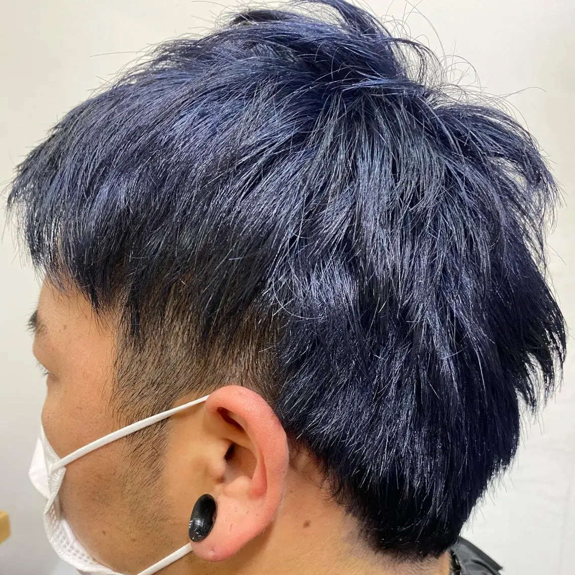 ショート アッシュ ハイライト レイヤーカット 大久保寿高✨ なりたい色を叶える✨のヘアスタイル