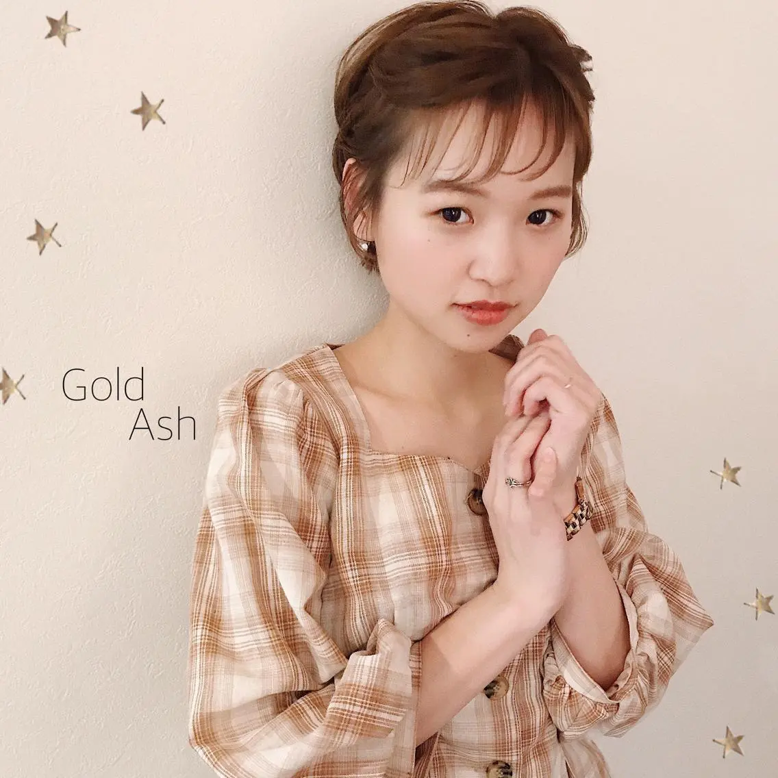 ショート カラー ヘアアレンジ カット ヘアカラー 市川 千夏のヘアスタイル