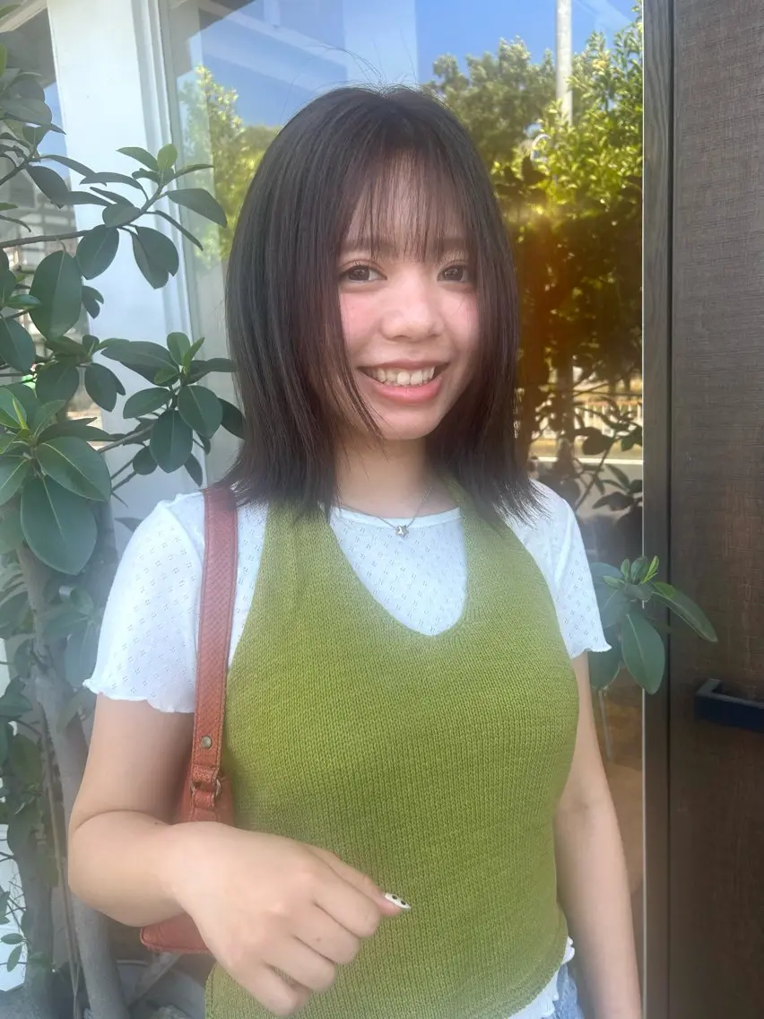 カラー 八事 yukii 橋本 心🫧のヘアスタイル