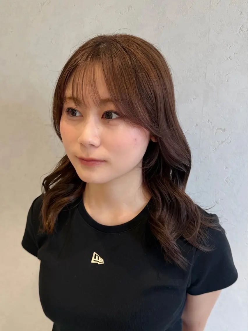 セミロング ボブ／ストレート🎀 harukaのヘアスタイル