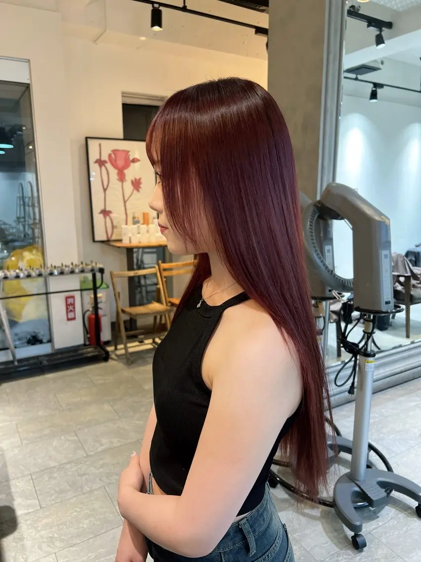 ロング カラー 🎀ハイトーン・艶 カラー HANA🎀のヘアスタイル