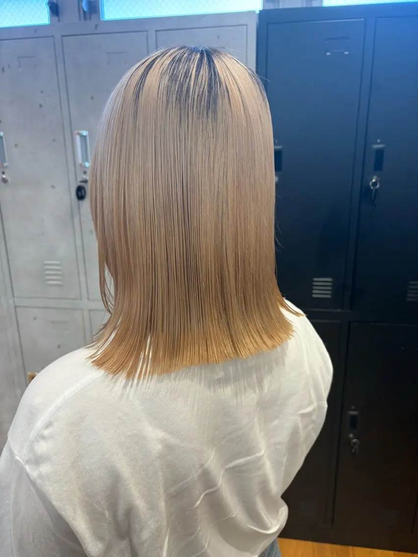 ミディアム カット tokute 片岡心🐥のヘアスタイル
