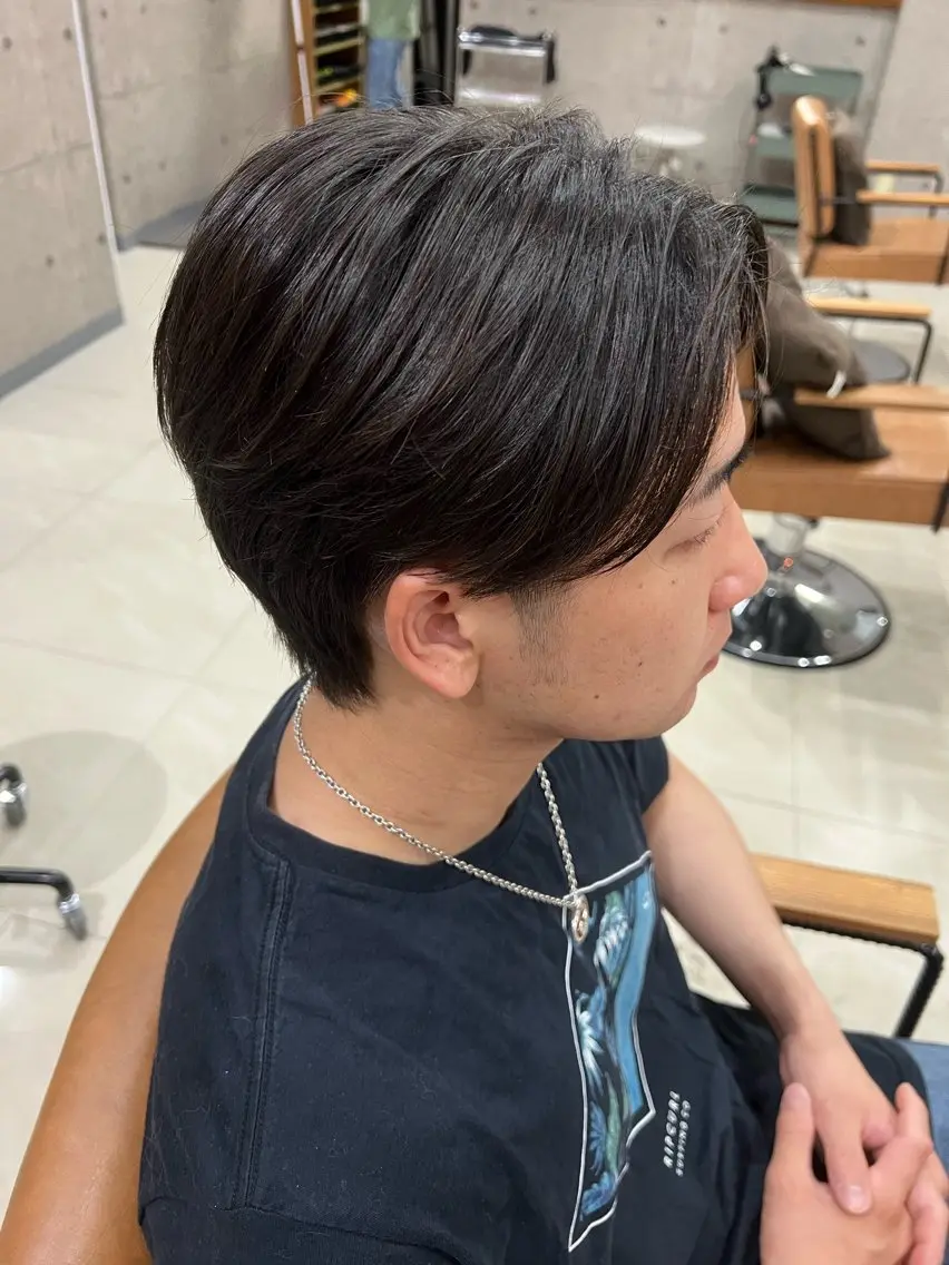 メンズ メンズ韓国風 廣瀬 愛のヘアスタイル