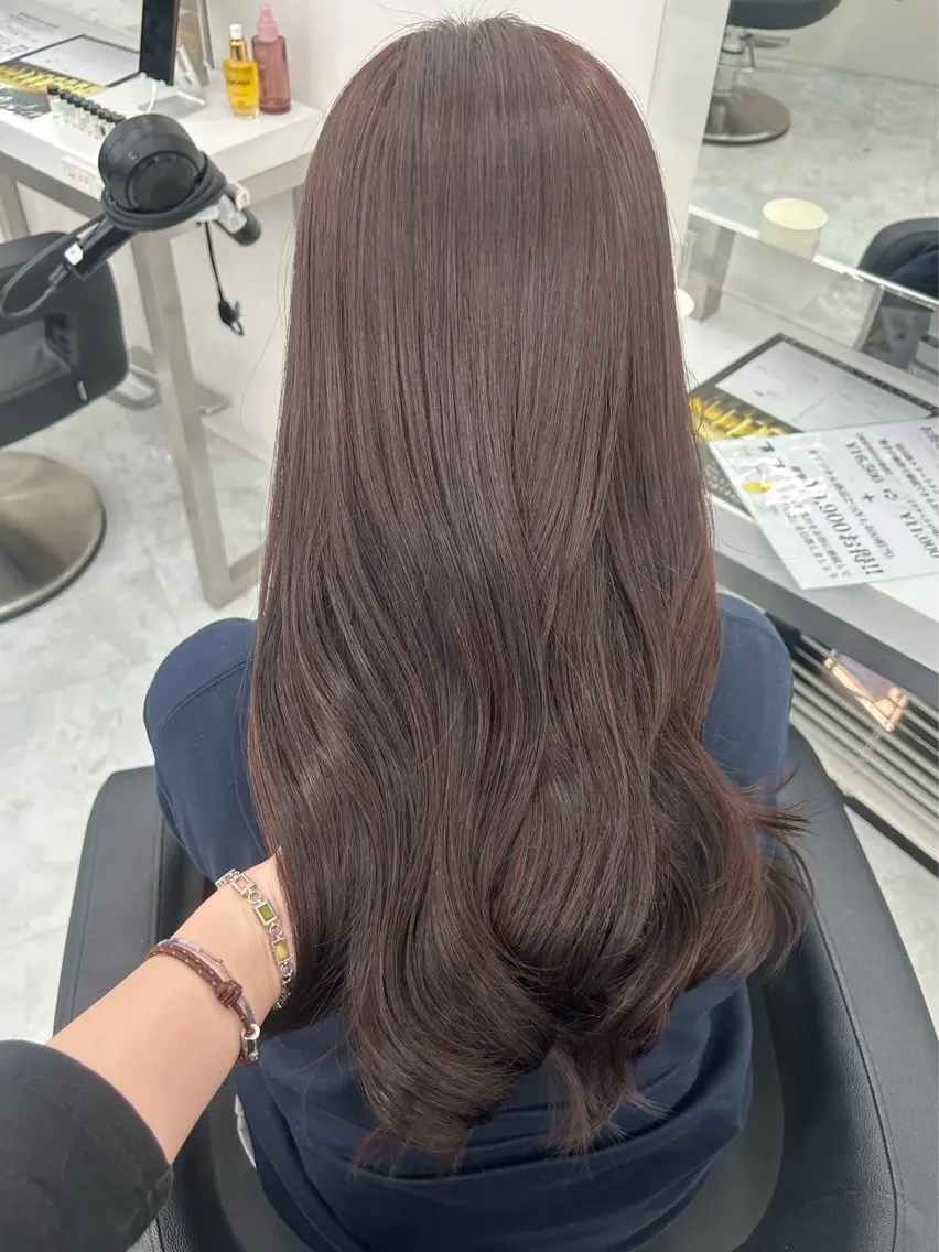 カラー ヘアカラー 鈴之助/🫧 透明感カラー🫧のヘアスタイル